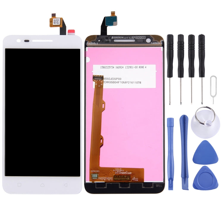 OEM LCD Screen for Lenovo C2 / K10a40 with Digitizer Full Assembly (White) - LCD Screen by PMC Jewellery | Online Shopping South Africa | PMC Jewellery