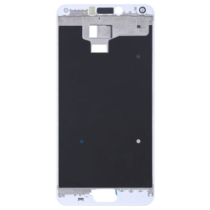 Front Housing LCD Frame Bezel Plate for Asus Zenfone 4 Max ZC554KL X00IS X00ID(White) - Frame Bezel Plate by PMC Jewellery | Online Shopping South Africa | PMC Jewellery