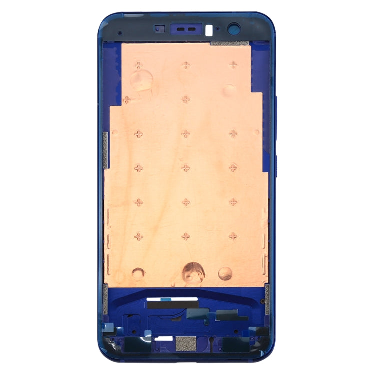 for HTC U11 Front Housing LCD Frame Bezel Plate(Dark Blue) - Full Housing Cover by PMC Jewellery | Online Shopping South Africa | PMC Jewellery