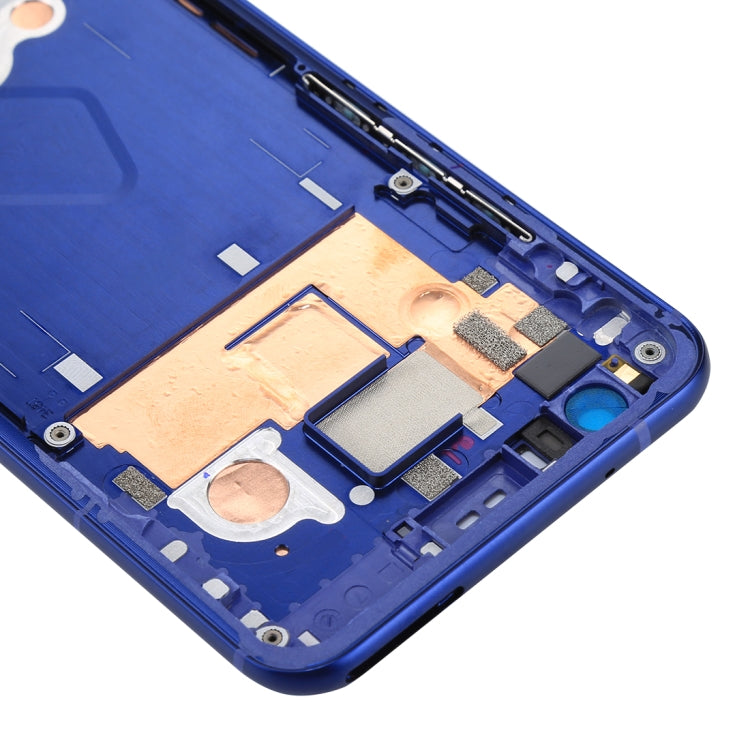 for HTC U11 Front Housing LCD Frame Bezel Plate(Dark Blue) - Full Housing Cover by PMC Jewellery | Online Shopping South Africa | PMC Jewellery