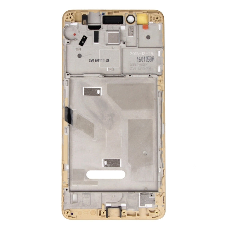 For Huawei Honor 5X / GR5 Front Housing LCD Frame Bezel Plate(Gold) - Full Housing Cover by PMC Jewellery | Online Shopping South Africa | PMC Jewellery