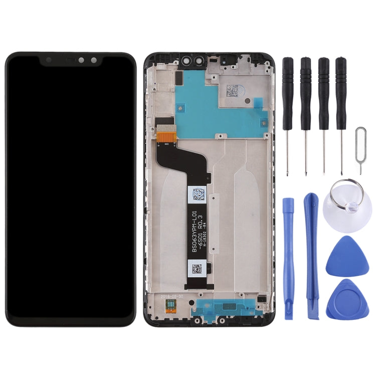 TFT LCD Screen for Xiaomi Redmi Note 6 Pro Digitizer Full Assembly with Frame(Black) - LCD Screen by PMC Jewellery | Online Shopping South Africa | PMC Jewellery