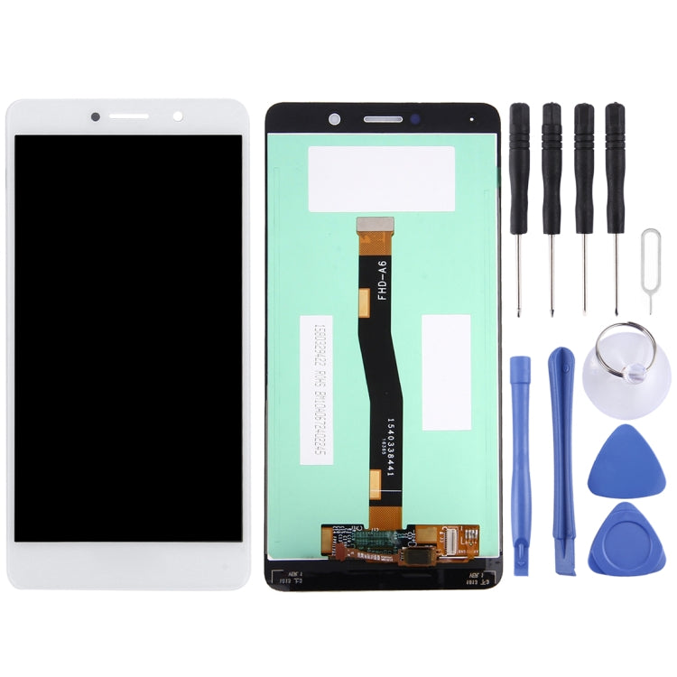 OEM LCD Screen For Huawei Honor 6X with Digitizer Full Assembly (White) - LCD Screen by PMC Jewellery | Online Shopping South Africa | PMC Jewellery