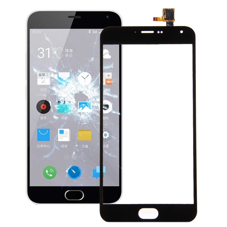 For Meizu M2 Note (China Telecom Version) Touch Panel(Black) - Touch Panel by PMC Jewellery | Online Shopping South Africa | PMC Jewellery