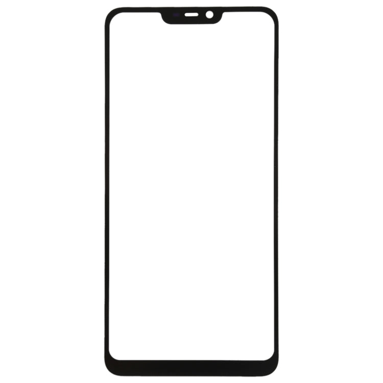 For OPPO A5 / A3s Front Screen Outer Glass Lens (Black) - Outer Glass Lens by PMC Jewellery | Online Shopping South Africa | PMC Jewellery