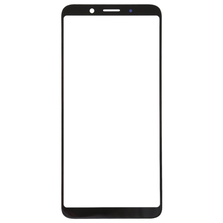 For OPPO A73 Front Screen Outer Glass Lens (Black) - Outer Glass Lens by PMC Jewellery | Online Shopping South Africa | PMC Jewellery