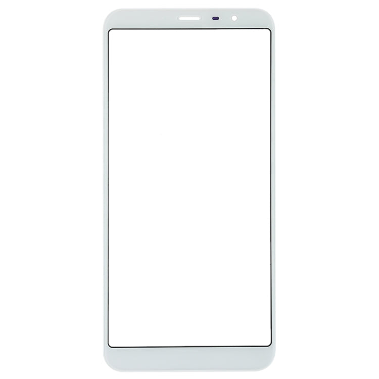 For Meizu M6T Front Screen Outer Glass Lens (White) - Outer Glass Lens by PMC Jewellery | Online Shopping South Africa | PMC Jewellery