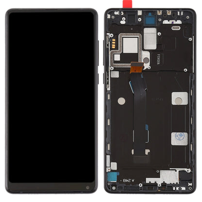 TFT LCD Screen for Xiaomi Mi Mix2 Digitizer Full Assembly with Frame(Black) - LCD Screen by PMC Jewellery | Online Shopping South Africa | PMC Jewellery