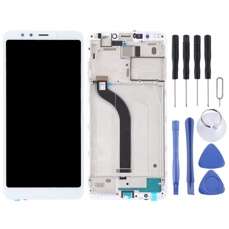 TFT LCD Screen for Xiaomi Redmi 5 Digitizer Full Assembly with Frame(White) - LCD Screen by PMC Jewellery | Online Shopping South Africa | PMC Jewellery