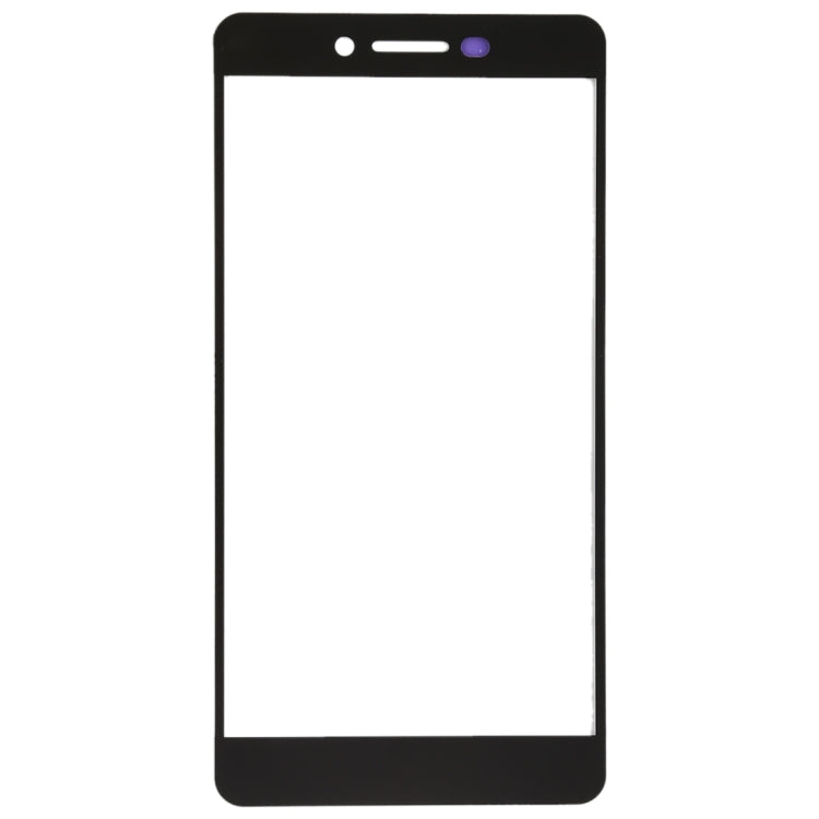 Front Screen Outer Glass Lens for Nokia 6 2018 / 6.1 SCTA-1043 TA-1045 TA-1050 TA-1054 TA-1068(Black) - Outer Glass Lens by PMC Jewellery | Online Shopping South Africa | PMC Jewellery