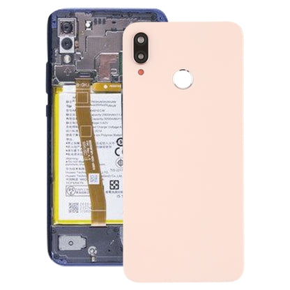 Back Cover with Camera Lens (Original) for Huawei P20 Lite / Nova 3e(Rose Gold) - Back Cover by PMC Jewellery | Online Shopping South Africa | PMC Jewellery