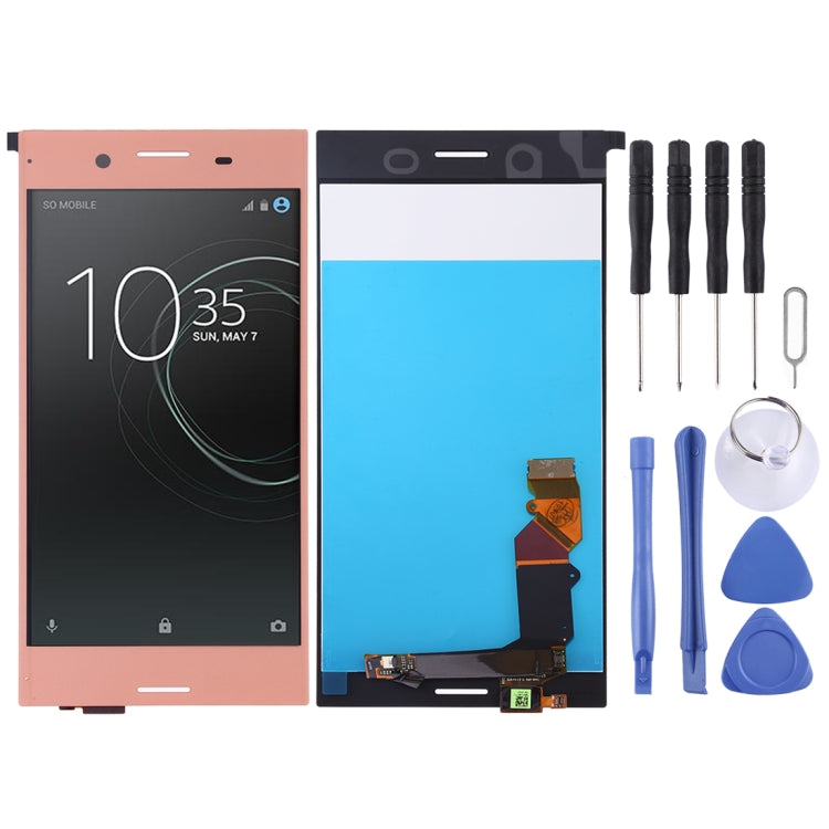 OEM LCD Screen for Sony Xperia XZ Premium with Digitizer Full Assembly(Pink) - LCD Screen by PMC Jewellery | Online Shopping South Africa | PMC Jewellery