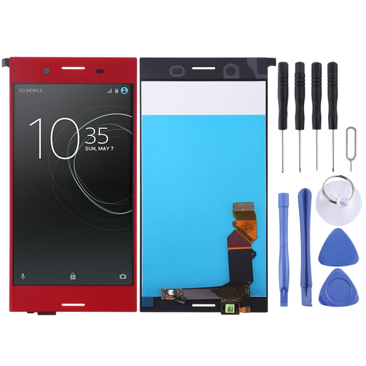 OEM LCD Screen for Sony Xperia XZ Premium with Digitizer Full Assembly(Red) - LCD Screen by PMC Jewellery | Online Shopping South Africa | PMC Jewellery