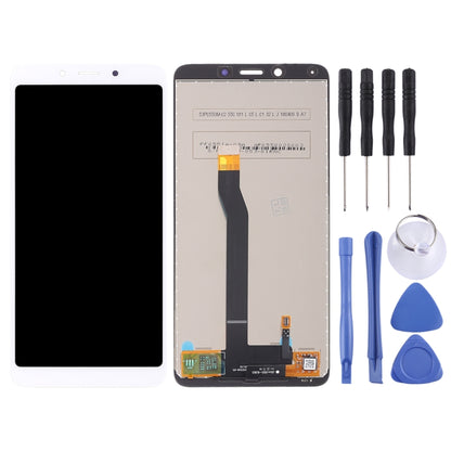 TFT LCD Screen for Xiaomi Redmi 6 / 6A with Digitizer Full Assembly(White) - LCD Screen by PMC Jewellery | Online Shopping South Africa | PMC Jewellery