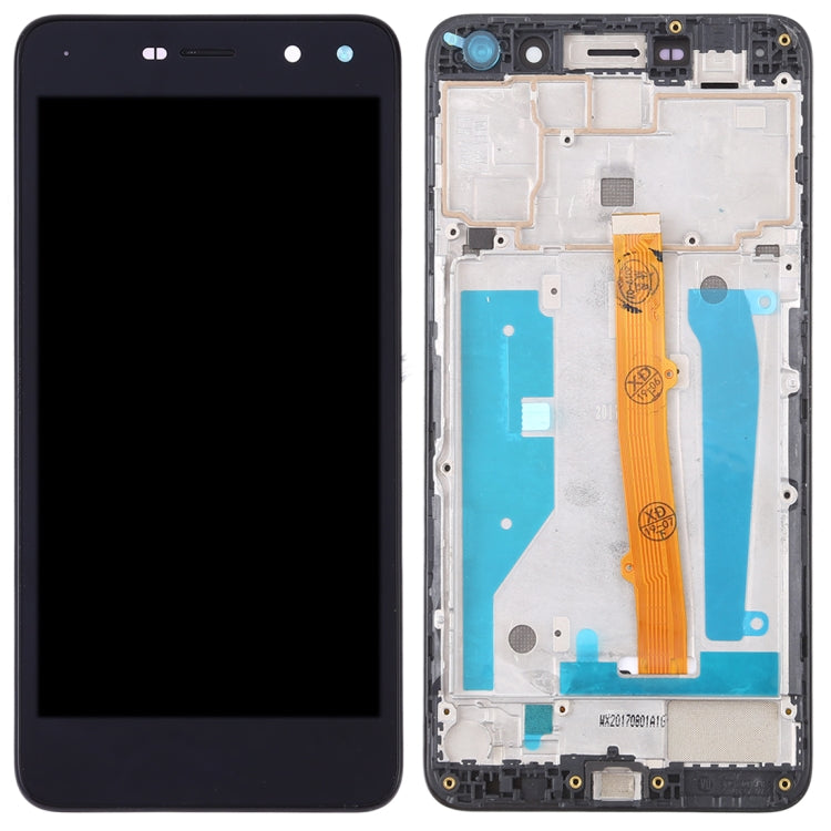 OEM LCD Screen for Huawei Y5 (2017) Digitizer Full Assembly with Frame (Black) - LCD Screen by PMC Jewellery | Online Shopping South Africa | PMC Jewellery