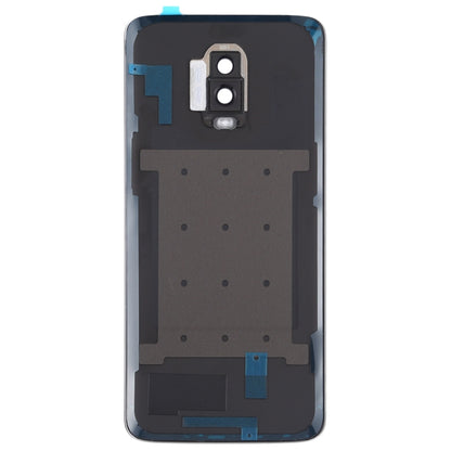 For OnePlus 6T Original Battery Back Cover with Camera Lens (Frosted Black ) - Back Cover by PMC Jewellery | Online Shopping South Africa | PMC Jewellery