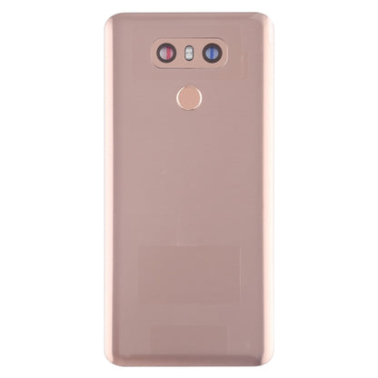 Battery Back Cover with Camera Lens & Fingerprint Sensor for LG G6 / H870 / H870DS / H872 / LS993 / VS998 / US997(Gold) - For LG by PMC Jewellery | Online Shopping South Africa | PMC Jewellery