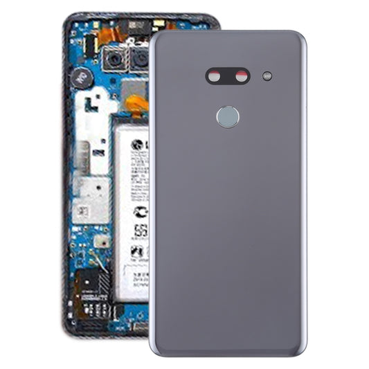 Battery Back Cover with Camera Lens & Fingerprint Sensor for LG G8 ThinQ / LMG820QM7 LM-G820UMB LMG820UM1 (US Version)(Silver) - For LG by PMC Jewellery | Online Shopping South Africa | PMC Jewellery