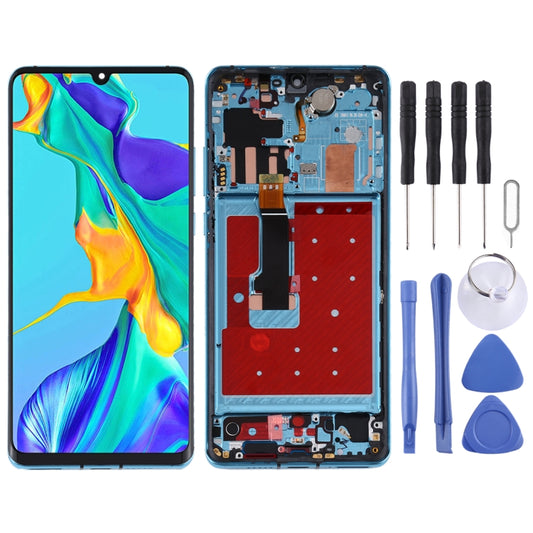 Original OLED LCD Screen for Huawei P30 Pro Digitizer Full Assembly with Frame(Twilight) - LCD Screen by PMC Jewellery | Online Shopping South Africa | PMC Jewellery