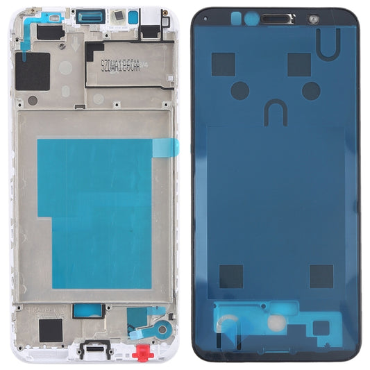 Front Housing LCD Frame Bezel for Huawei Y6 (2018)(White) - Full Housing Cover by PMC Jewellery | Online Shopping South Africa | PMC Jewellery