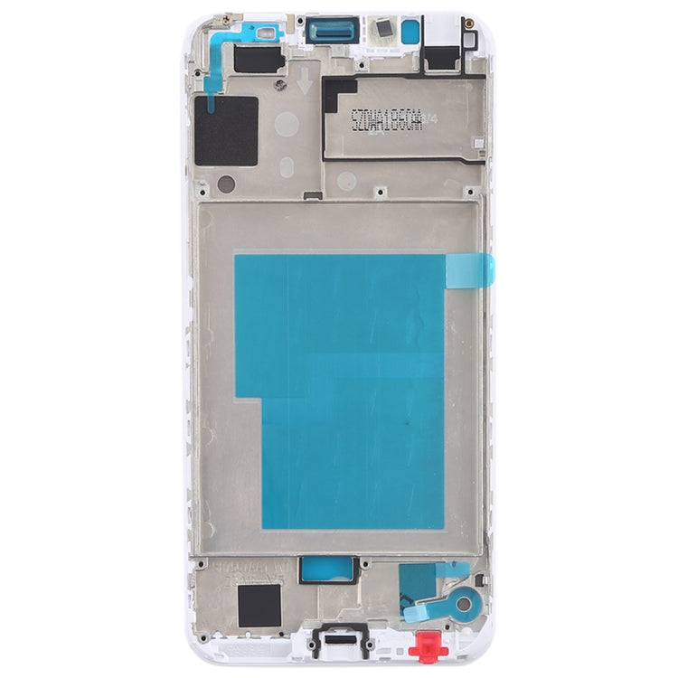 Front Housing LCD Frame Bezel for Huawei Y6 (2018)(White) - Full Housing Cover by PMC Jewellery | Online Shopping South Africa | PMC Jewellery