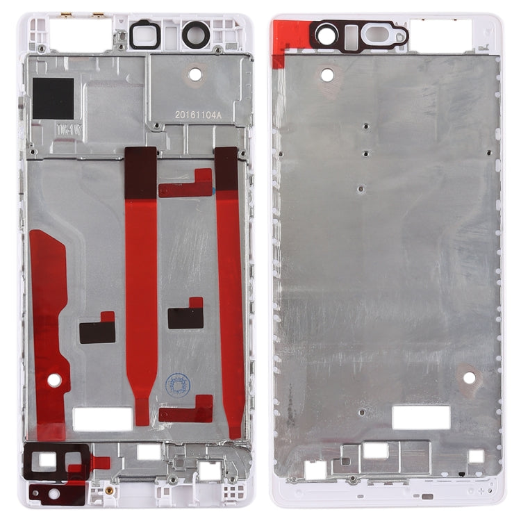 Front Housing LCD Frame Bezel Plate for Huawei P9(White) - Full Housing Cover by PMC Jewellery | Online Shopping South Africa | PMC Jewellery