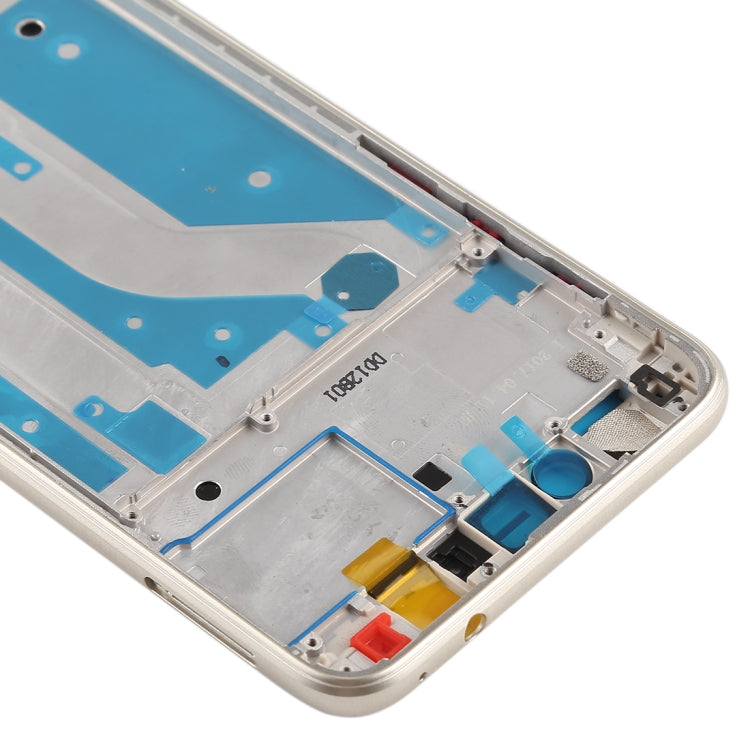 Middle Frame Bezel Plate with Side Keys for Huawei Honor 8 Lite(Gold) - Full Housing Cover by PMC Jewellery | Online Shopping South Africa | PMC Jewellery