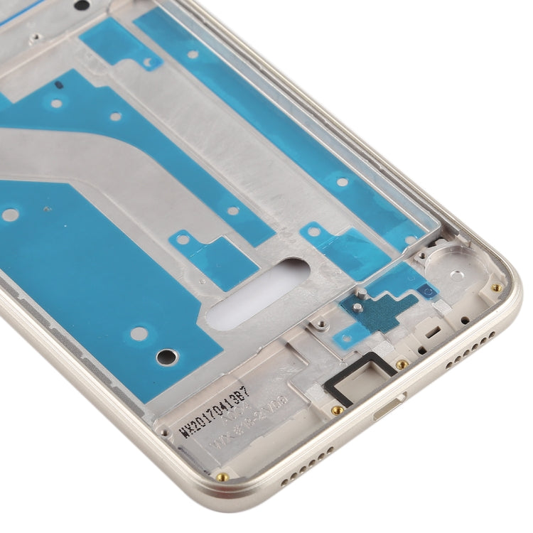 Middle Frame Bezel Plate with Side Keys for Huawei Honor 8 Lite(Gold) - Full Housing Cover by PMC Jewellery | Online Shopping South Africa | PMC Jewellery