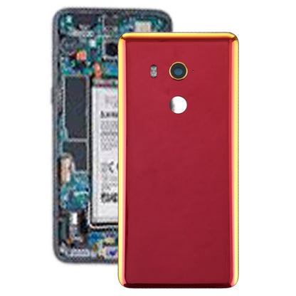 Battery Back Cover with Camera Lens for HTC U11 Eyes(Red) - Back Cover by PMC Jewellery | Online Shopping South Africa | PMC Jewellery