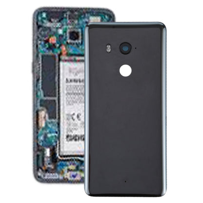 Battery Back Cover with Camera Lens for HTC U11+(Black) - Back Cover by PMC Jewellery | Online Shopping South Africa | PMC Jewellery