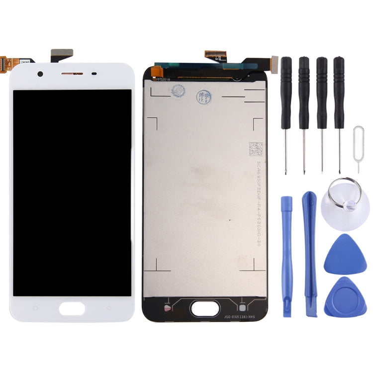 TFT LCD Screen For OPPO A57 with Digitizer Full Assembly(White) - LCD Screen by PMC Jewellery | Online Shopping South Africa | PMC Jewellery