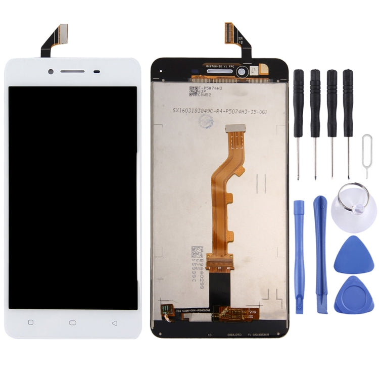 TFT LCD Screen For OPPO A37 with Digitizer Full Assembly(White) - LCD Screen by PMC Jewellery | Online Shopping South Africa | PMC Jewellery