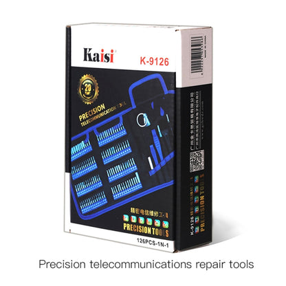 126 in 1 Kaisi K-9126 Magnetic Screwdriver Set Precision Screwdriver Tool Kit Repair Hand Tool - Screwdriver Set by Kaisi | Online Shopping South Africa | PMC Jewellery