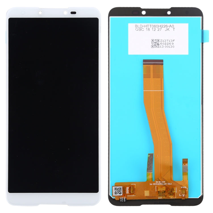 TFT LCD Screen for Wiko JERRY4 with Digitizer Full Assembly (White) - For Wiko by PMC Jewellery | Online Shopping South Africa | PMC Jewellery