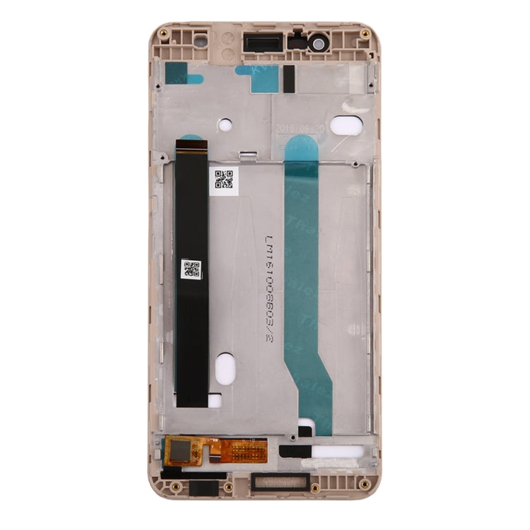 OEM LCD Screen for Asus ZenFone 3 Max / ZC520TL / X008D Digitizer Full Assembly with Frame（Gold) - LCD Screen by PMC Jewellery | Online Shopping South Africa | PMC Jewellery