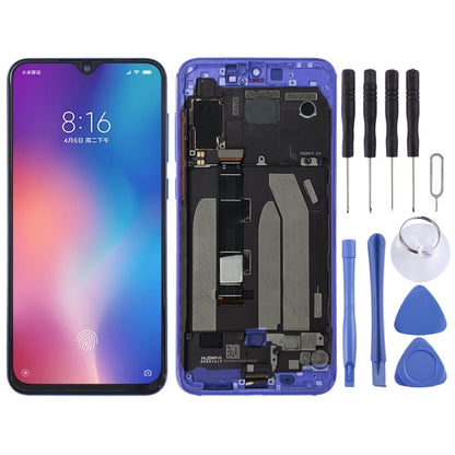 Original LCD Screen for Xiaomi Mi 9 SE Digitizer Full Assembly with Frame(Blue) - LCD Screen by PMC Jewellery | Online Shopping South Africa | PMC Jewellery