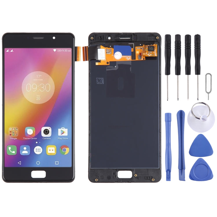 OEM LCD Screen for Lenovo Vibe P2 / P2a42 / P2c72 Digitizer Full Assembly with Frame (Black) - LCD Screen by PMC Jewellery | Online Shopping South Africa | PMC Jewellery