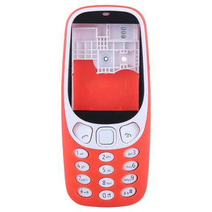 Full Assembly Housing Cover with Keyboard for Nokia 3310(Red) - Full Housing Cover by PMC Jewellery | Online Shopping South Africa | PMC Jewellery