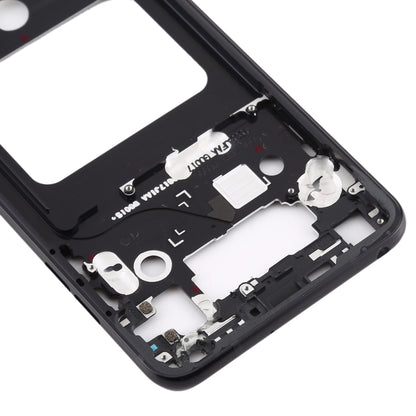 Front Housing LCD Frame Bezel Plate for LG V35 ThinQ (Black) - For LG by PMC Jewellery | Online Shopping South Africa | PMC Jewellery