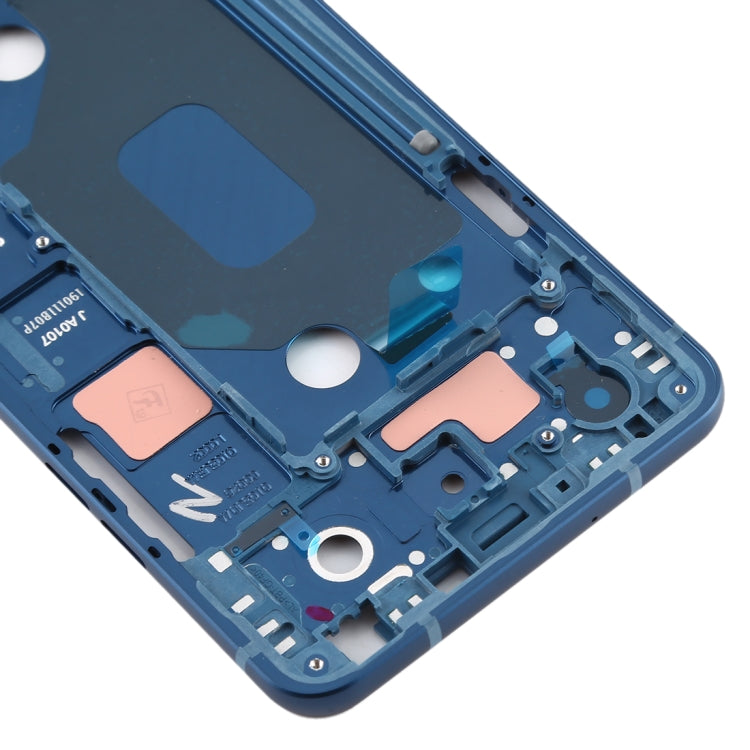 Front Housing LCD Frame Bezel Plate for LG Q Stylo 4 Q710 Q710MS Q710CS (Blue) - For LG by PMC Jewellery | Online Shopping South Africa | PMC Jewellery