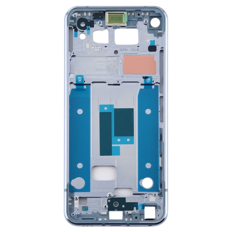 Front Housing LCD Frame Bezel Plate for LG Q70 (Baby Blue) - For LG by PMC Jewellery | Online Shopping South Africa | PMC Jewellery