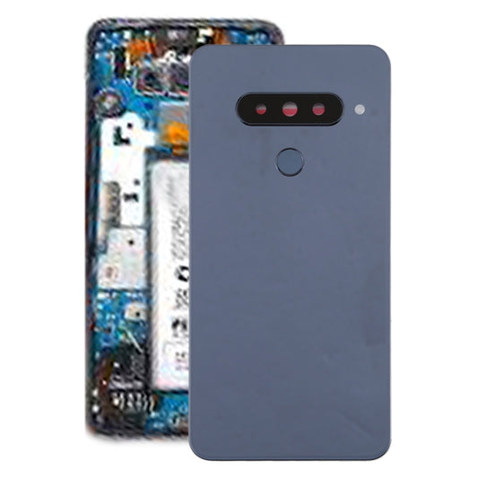 Battery Back Cover with Camera Lens & Fingerprint Sensor for LG G8s ThinQ(Silver) - For LG by PMC Jewellery | Online Shopping South Africa | PMC Jewellery