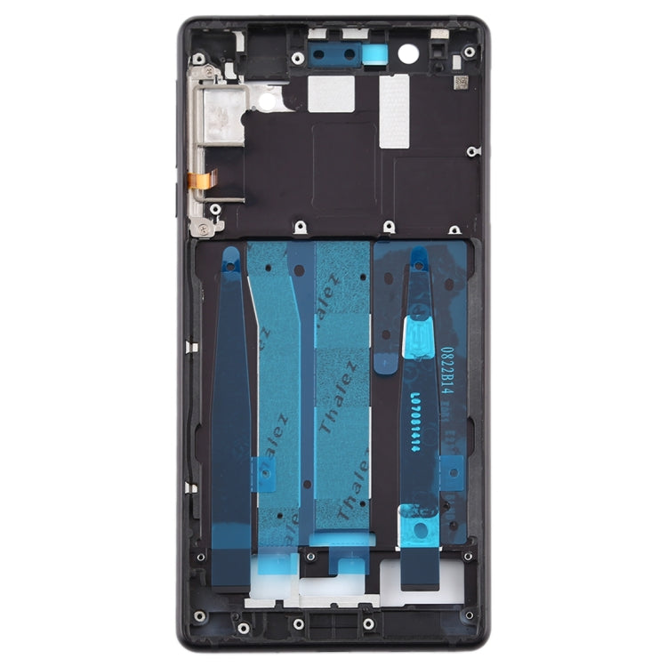 Front Housing LCD Frame Bezel Plate for Nokia 3 / TA-1020 TA-1028 TA-1032 TA-1038 (Black) - Full Housing Cover by PMC Jewellery | Online Shopping South Africa | PMC Jewellery