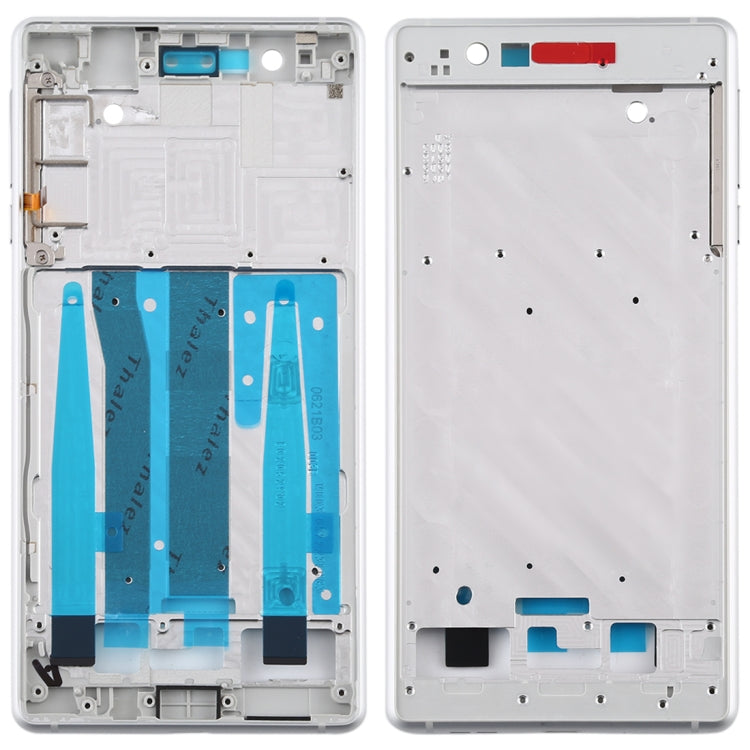 Front Housing LCD Frame Bezel Plate for Nokia 3 / TA-1020 TA-1028 TA-1032 TA-1038 (White) - Full Housing Cover by PMC Jewellery | Online Shopping South Africa | PMC Jewellery