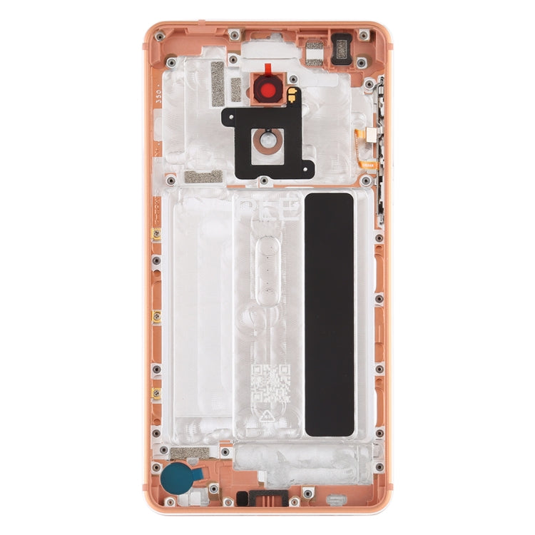 Battery Back Cover with Camera Lens & Side Keys for Nokia 6 TA-1000 TA-1003 TA-1021 TA-1025 TA-1033 TA-1039(Gold) - Back Cover by PMC Jewellery | Online Shopping South Africa | PMC Jewellery