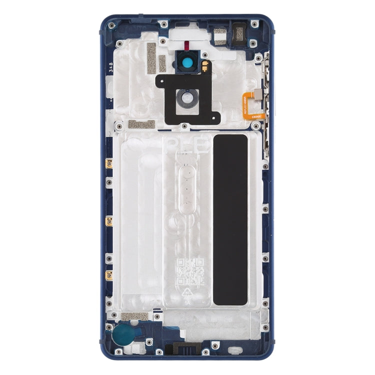 Battery Back Cover with Camera Lens & Side Keys for Nokia 6 TA-1000 TA-1003 TA-1021 TA-1025 TA-1033 TA-1039(Blue) - Back Cover by PMC Jewellery | Online Shopping South Africa | PMC Jewellery