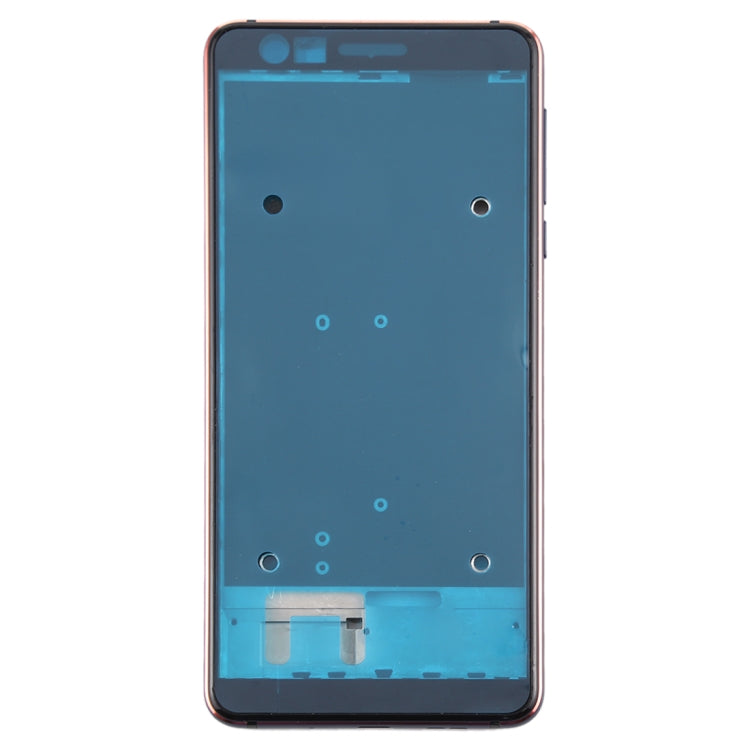 Front Housing LCD Frame Bezel Plate for Nokia 3.1 TA-1049 TA-1057 TA-1063 TA-1070 (Blue) - Full Housing Cover by PMC Jewellery | Online Shopping South Africa | PMC Jewellery