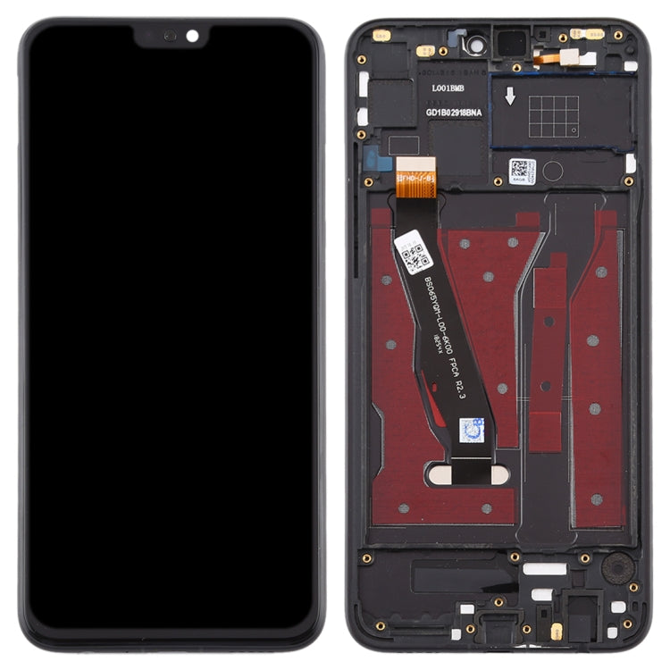 OEM LCD Screen for Huawei Honor 8X Digitizer Full Assembly with Frame(Black) - LCD Screen by PMC Jewellery | Online Shopping South Africa | PMC Jewellery