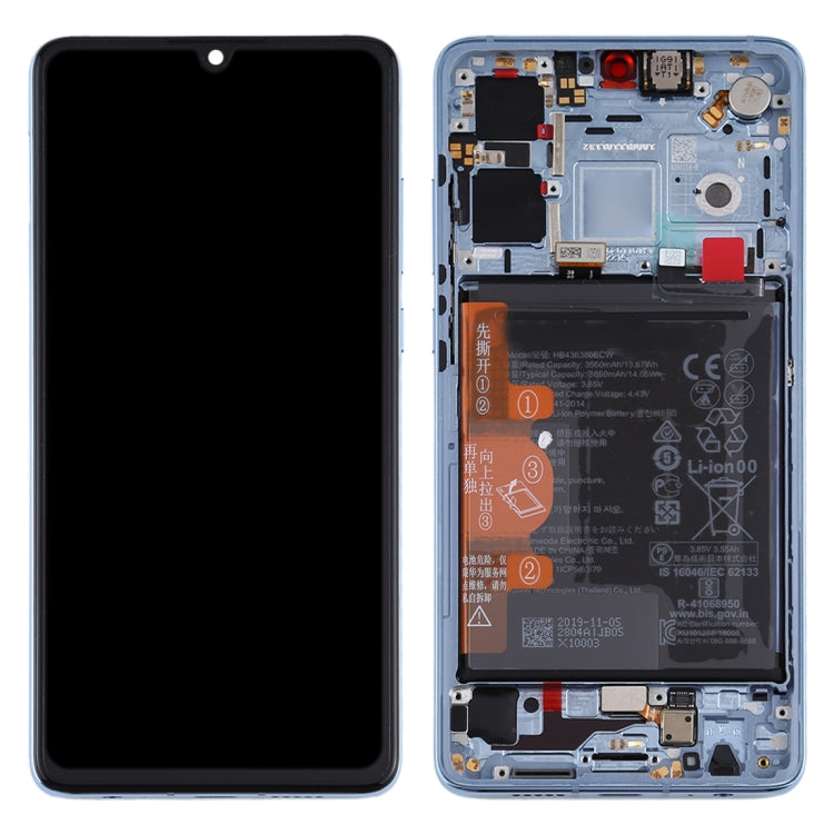 Original OLED LCD Screen for Huawei P30 Digitizer Full Assembly with Frame(Breathing Crystal) - LCD Screen by PMC Jewellery | Online Shopping South Africa | PMC Jewellery