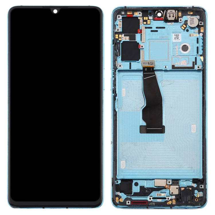 Original OLED LCD Screen for Huawei P30 Digitizer Full Assembly with Frame(Twilight) - LCD Screen by PMC Jewellery | Online Shopping South Africa | PMC Jewellery